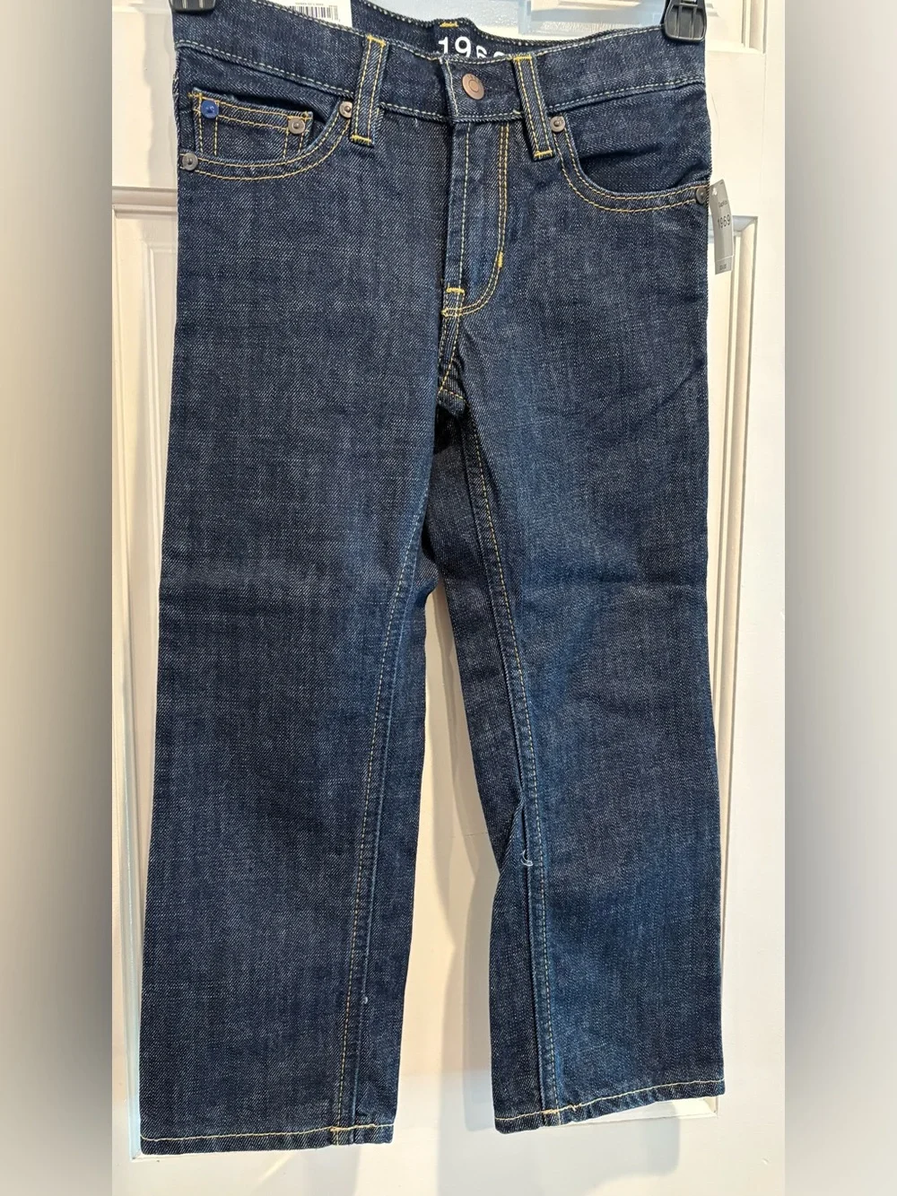 NWT! Gap Boys Dark Blue Jeans. Size 5